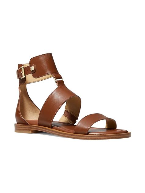 michael kors knee high gladiator sandals|leather gladiator sandals amos.